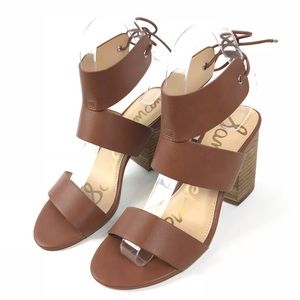 Sam Edelman Valerie Lace Up Heels 6.5M